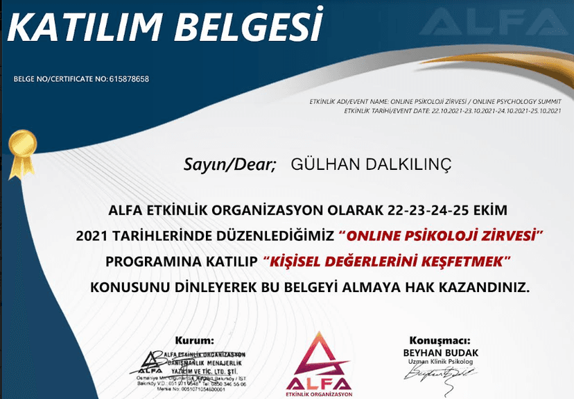 Kişisel Değerlerini Keşfetmek