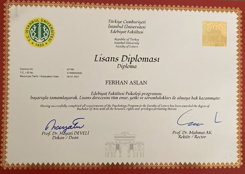 Lisans Diploması