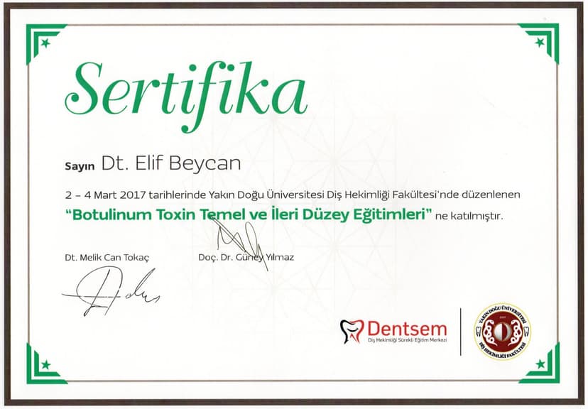 Botox Botulinum Toxin Temel ve İleri Düzey Eğitimleri