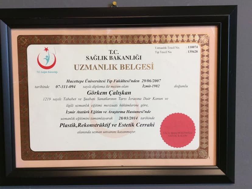 Uzmanlık Belgesi
