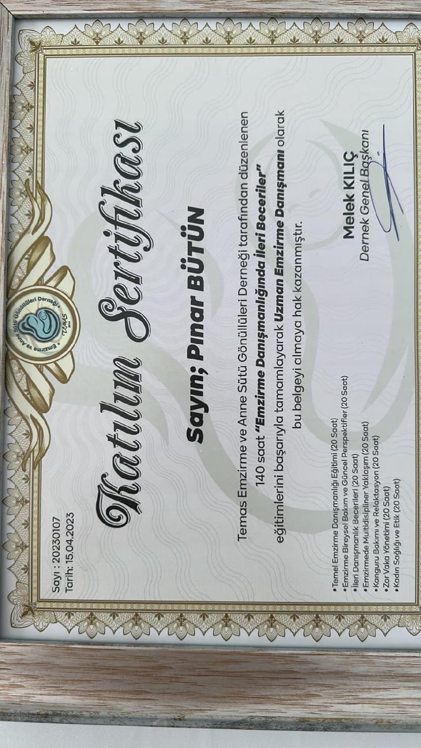 uzman emzirme danışmanlığı