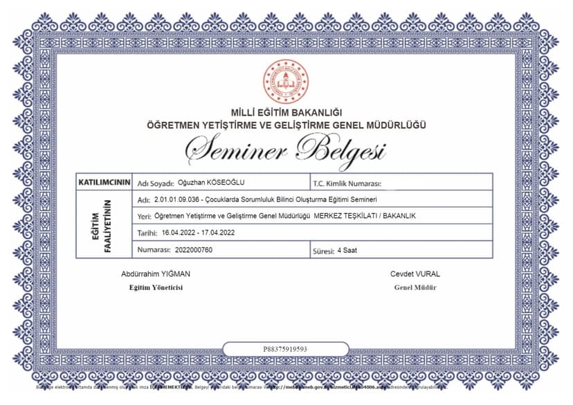 Çocuklarda Sorumluluk Bilinci Oluşturma