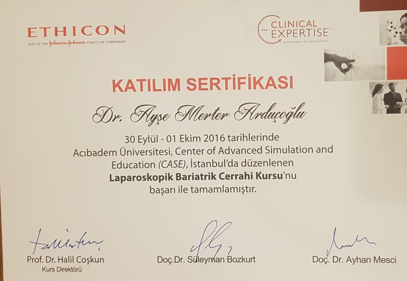 Laparaskopik Bariatri Eğitimi