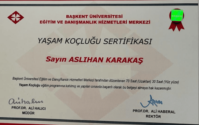 Yaşam Koçluğu Sertifikası