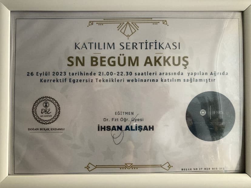 Ağrıda Korrektif Egzersiz Teknikleri