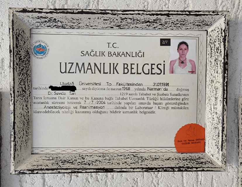Uzmanlık Belgesi