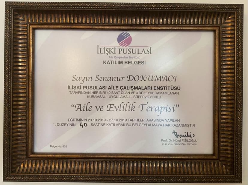 Aile ve Evlilik Terapisi