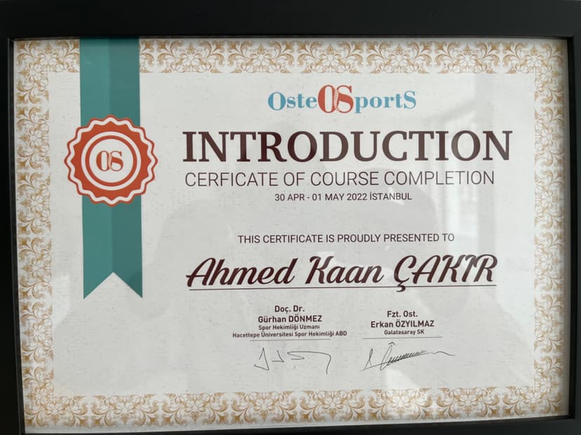 Osteorports - Intraductıon