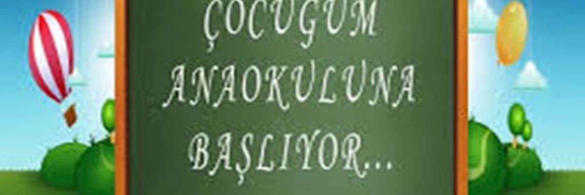 Anaokuluna Başlayan Çocuklarda Uyum Süreci