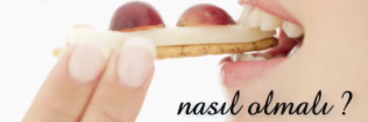 Sağlıklı beslenme nasıl olmalı ?