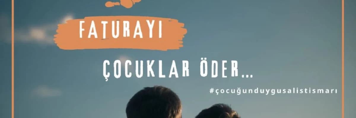 Faturayı çocuklar öder…