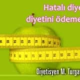 Hatalı diyetin diyetini ödemeyin